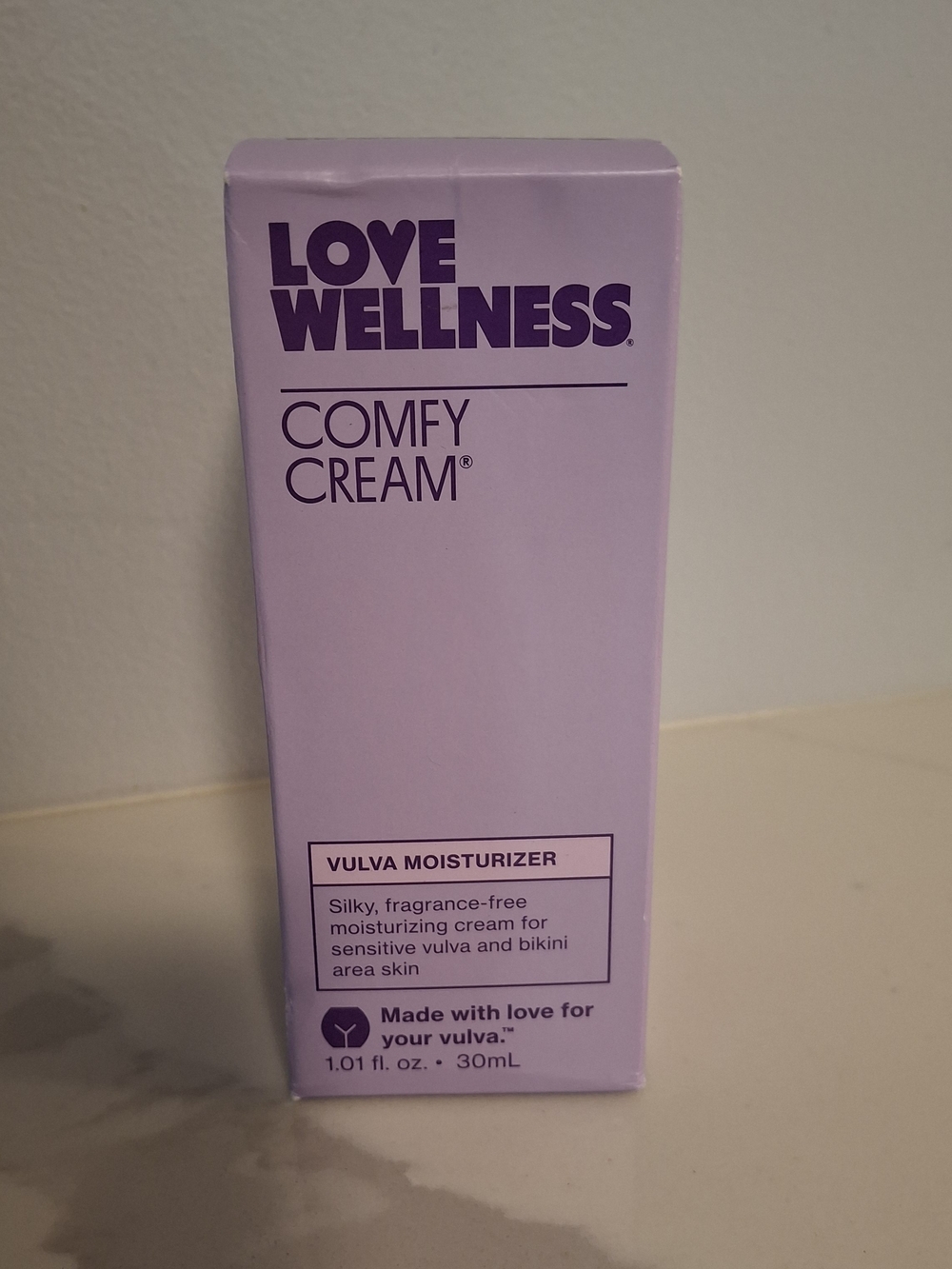 NWT Love Wellness Comfy Cream Vulva Moisturizer